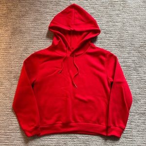 Plain Red Hoodie